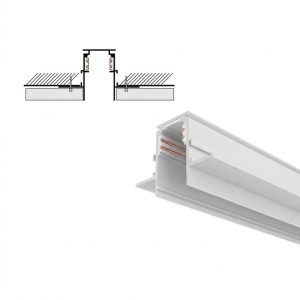 פרופיל מגנטי שקוע